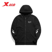 特步（XTEP）【商场同款】特步加绒连帽外套