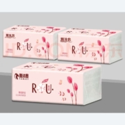 概率券：雅沐思 ROU系列抽纸 餐巾纸面巾纸 240张*4包