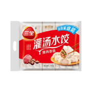 PLUS会员：三全灌汤系列猪肉香菇口味饺子1kg*3件
