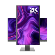 京东百亿补贴：ViewSonic 优派 VX2762-2K-HD 27英寸 IPS FreeSync 显示器（2560×1440、75Hz、HDR10）