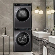 预售：Haier 海尔 纤美系列 XQG100-BD14176LU1+HBNS100-FQ176U1 热泵式洗烘套装