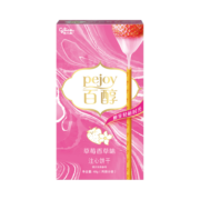 格力高(glico)百醇系列草莓香草味注心饼干棒休闲办公室零食下午茶48g盒