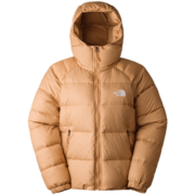 北面（The North Face）羽绒服女户外防风防水透气鹅绒高蓬保暖23秋冬上新|7QVV I0J/卡其色 M/160