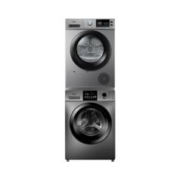 双11预售、PLUS会员：Midea 美的 MG100V33WY+MH100VH03Y 热泵洗烘套装 10kg