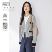 DUIBAI 对白 女士针织外套 DDE073H