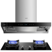双11预售：VATTI 华帝 CXW-200-i11S18+JZT-i10072B 欧式三腔 变频烟灶套装 天然气