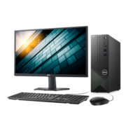 戴尔(Dell)成就3710 台式机电脑主机 (12代i3-12100 8G 512GSSD WiFi Win11三年上门)21.5英寸显示器