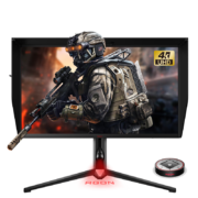 PLUS会员、双十一预售:AOC AGON 27英寸 4K 160Hz Nano IPS 1ms HDR600 次时代 HDMI2.1 内置音箱 PS5四边微边电竞显示器 AG274UXP