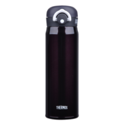 膳魔师（THERMOS）不锈钢保温杯男女水情侣儿童杯子大容量防漏弹盖杯JNR升级款 桑葚紫(M-BK) 500ml