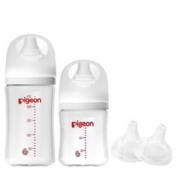 Pigeon 贝亲 新生儿玻璃奶瓶套装 240ml套组