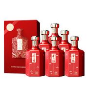金六福 中国福50.8度窖陈拾贰兼香型白酒500ml*6瓶五粮酿造