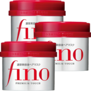 FINO芬浓透润美容液发膜护发素红宝瓶230g*3 修护 改善毛躁