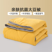 31日20点：LOVO 乐蜗家纺 大豆纤柔抗菌四季被 220*240cm