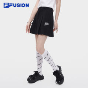 FILA 斐乐 FUSION斐乐潮牌女子短裙2023秋季新款半身裙运动休闲A字裙摆