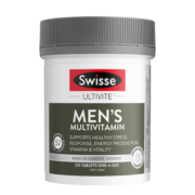 Swisse斯维诗 男性复合维生素片120片*1瓶含52种营养素 补充维生素ACDE含维C 海外进口