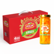 欢乐家 橘子罐头460g*4罐 礼盒整箱装 休闲食品送礼 新老包装随机