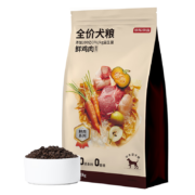 双11预售：京东京造 鲜肉无谷中大型犬粮 10kg