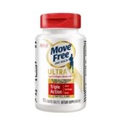 【自营】MoveFree益节非变性骨胶原蛋白维骨力补钙氨糖关节75白瓶