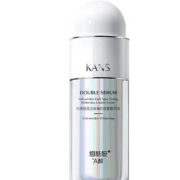 有劵的上，plus会员：KANS 韩束 美白淡斑雪白瓶双管精华液36ml*2件