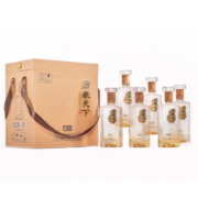 密藏天下密藏10浓香型白酒 51.8度 500ml*6瓶 江苏双沟酿酒厂整箱中秋送礼 藏10  500ml*2瓶（配手提袋）