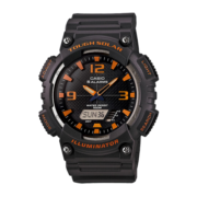 卡西欧（CASIO）大众指针 时尚太阳能数字双显夜光运动休闲男表AQ-S810W-8AVDF