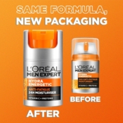 L'Oreal Paris 欧莱雅 男士劲能醒肤露/保湿霜50mL