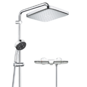 31日20点、PLUS会员：GROHE 高仪 2669800C+34155003 冷触淋浴花洒套装