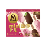 限地区：MAGNUM 梦龙 和路雪 迷你梦龙 车厘子樱花+抹茶口味冰淇淋 42g*3支+42g*3支*8件