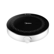 美的（Midea）电磁炉 家用大功率2200W大火力 4D防水电磁灶火锅专用 小面板易收纳 恒匀火小火持续加热电磁炉 【可小火持续加热】RX22H0107