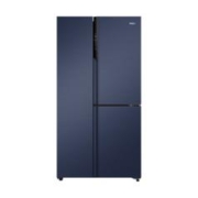再降价、双11预售、PLUS会员：Haier 海尔 鲜派系列 BCD-501WLHTS79B9U1 风冷T型对开门冰箱 501L 国潮蓝釉