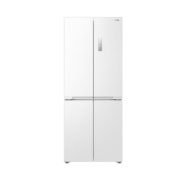 东芝（TOSHIBA）白珍珠 60cm超薄 零嵌入式十字四开门家用零度保鲜无霜变频自动制冰电冰箱GR-RF450WI-PM151荧纱白 【白珍珠】429L超薄全嵌十字冰箱