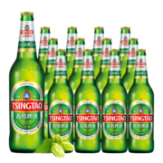 青岛啤酒（TsingTao）经典啤酒 600ml*12瓶 升级大容量 整箱装
