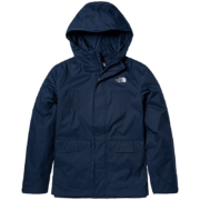 THE NORTH FACE 北面 防风夹克男抓绒衣新款户外防风防水三合一外壳单层冲锋衣 XL