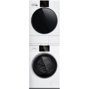 预售、PLUS会员：Panasonic 松下 白月光洗烘套装 10kg全自动滚筒洗衣机+9kg热泵变频烘干机 消毒洗 自清洁 除皱免熨 31JED+EH900W