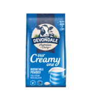 今晚20点：德运 (Devondale) 澳大利亚原装进口 全脂成人奶粉1kg袋装*3件