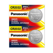 京东百亿补贴：Panasonic 松下 CR2032 纽扣电池 3V 210mAh 2粒装