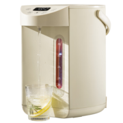 美的（Midea）电热水瓶电热水壶316L不锈钢0塑料水路家用5L大容量多段温控恒温烧水壶光感节能除氯热水瓶01CPro