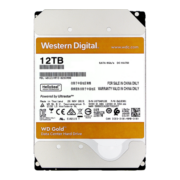 西部数据 企业级硬盘 WD Gold 西数金盘 12TB 7200转 256MB SATA CMR (WD121VRYZ)