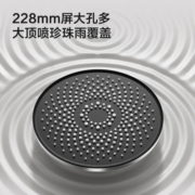 九牧 花洒淋浴套装置物喷枪易洁大顶喷满天星系列淋浴器 【经典款】置物花洒36615