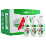 京喜特价、概率券：娃哈哈AD钙奶草莓味220g*4瓶（一排）乳酸菌饮料 散装
