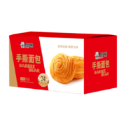 巴比熊  手撕面包原味 880g/箱