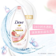 多芬（Dove）弹润水嫩沐浴乳300g细腻肌肤 持久留香润肤(新老包装随机)