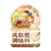 PLUS会员、需首单礼金：加点滋味 日式0脂关东煮汤料 45g*4件