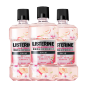 LISTERINE 李施德林 樱花蜜桃漱口水 500ml*3瓶