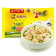 plus会员:湾仔码头 上海风味荠菜猪肉大早餐小云吞面生鲜速食速冻600g 30只*4件