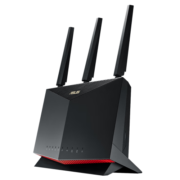 华硕（ASUS）RT-AX86U双频5700M全千兆电竞路由无线路由器/一键性能加速/2.5G端口/WiFi6路由/PS5网络加速