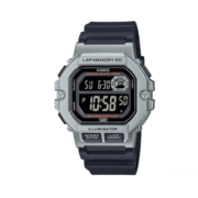 卡西欧（CASIO）时尚经典小方块多功能持久电力休闲男士运动手表 WS-1400H-1BVDF