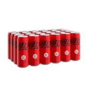 可口可乐经典口味330ml*24罐碳酸饮料可乐汽水整箱装22年12月生产 可乐零度24罐