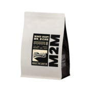 M2M醒物意式拼配 浓郁香醇油脂丰富 新鲜烘焙意式咖啡豆  500g 深度烘焙-不磨粉 500g