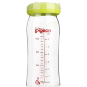 贝亲奶瓶婴儿宽口玻璃奶瓶 自然实感宝宝防胀气奶瓶 240ML-M奶嘴3个月以上